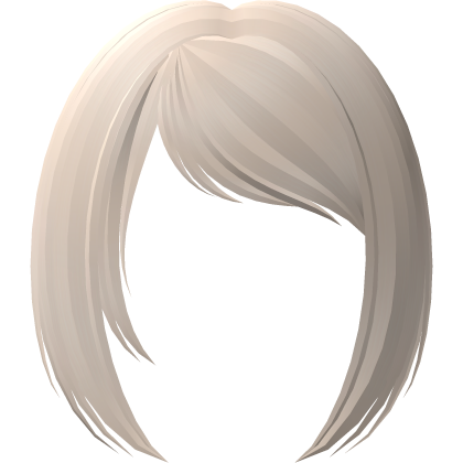 Anime side part bangs in blonde Roblox item