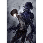Black mysterious shadows