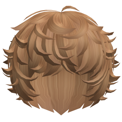 cute kawaii ginger messy swirly curly fluffy hair