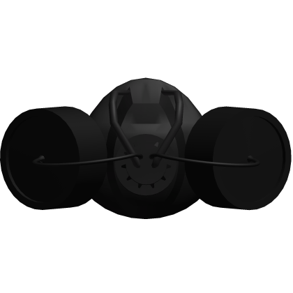 ☢︎ Black Toxic Niche Respirator Breather 14.
