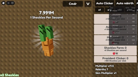 Fruit Clicker 🍎 scripts