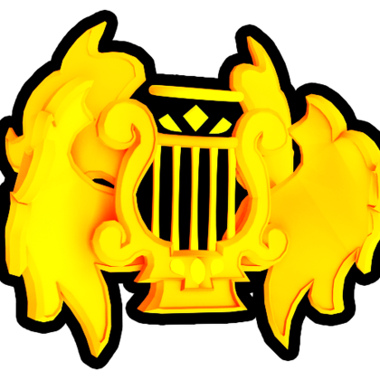 Gold Heavenly Harp
