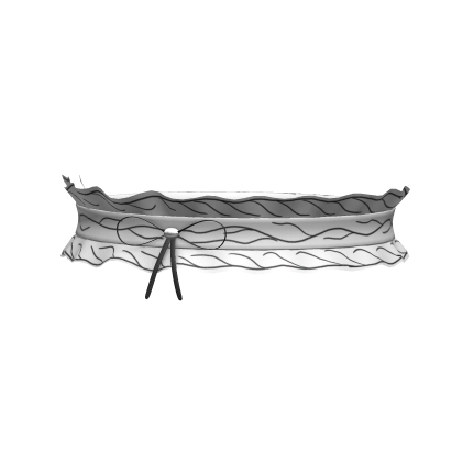 white dainty lace ribbon choker 3.0 Roblox item