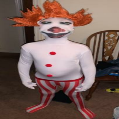 Funny Pennywise costume Roblox decal