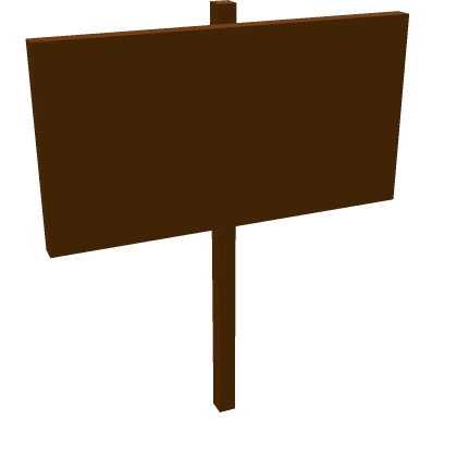 Wooden Sign