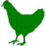 we talk about the green chicken god