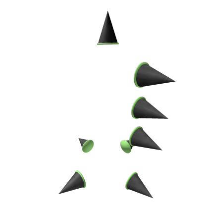 S Tribe Spiked Green Hoodie Arms R (1.0) Roblox item