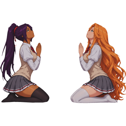 Yoruichi e Rangiku