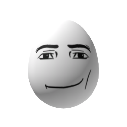 Man Face Egg Head Roblox item