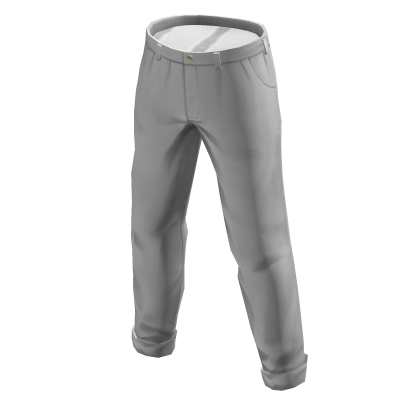 Ralph Lauren White Cotton Chino Straight-Leg Pant