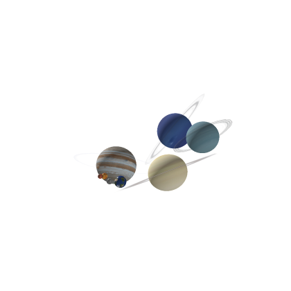 The Planets Orbiting