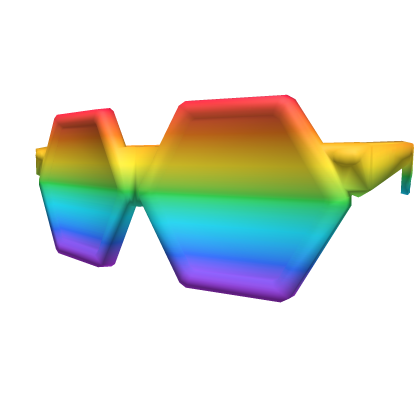 Rainbow Sparkling Robux Shades Recolor (Addon)
