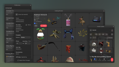 CFS — Design avatars, insert UGC preview 3