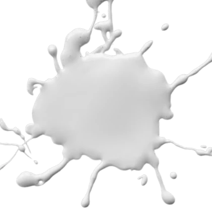 white splat