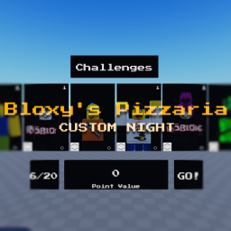 Bloxy's Pizzeria: Custom Night