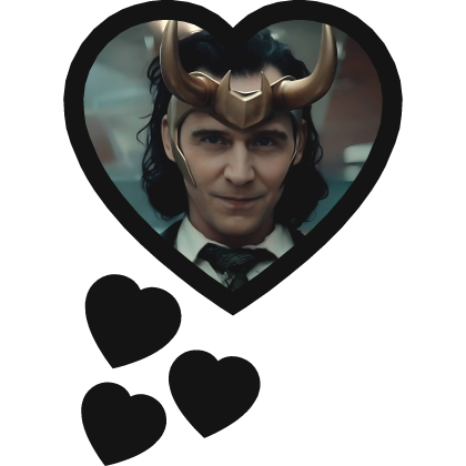 Loki Thinking Hearts Marvel