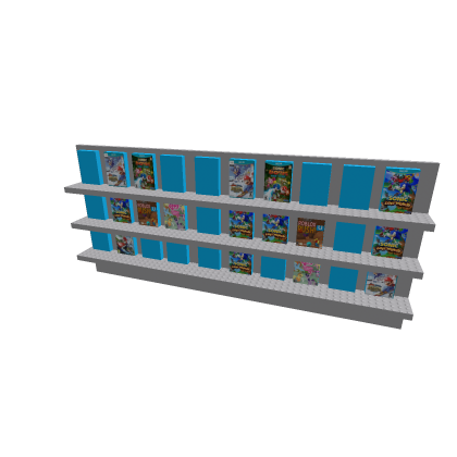 Wii U Game Shelf