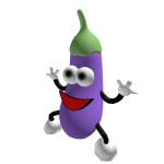 Dancing Eggplant