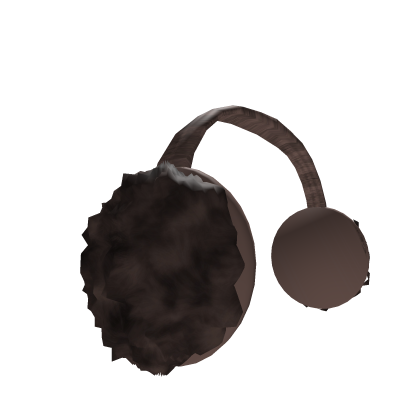 brown winter earmuffs Roblox item