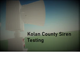 Kolan County | Siren testing icon