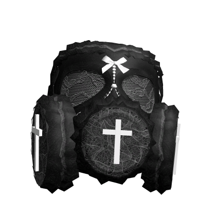 Goth Lace Morute Gas Mask