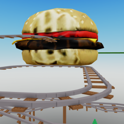 Cart Ride Into Burger icon