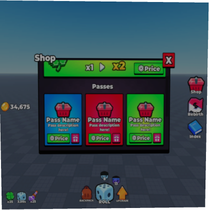 🎲 RNG Style UI Pack