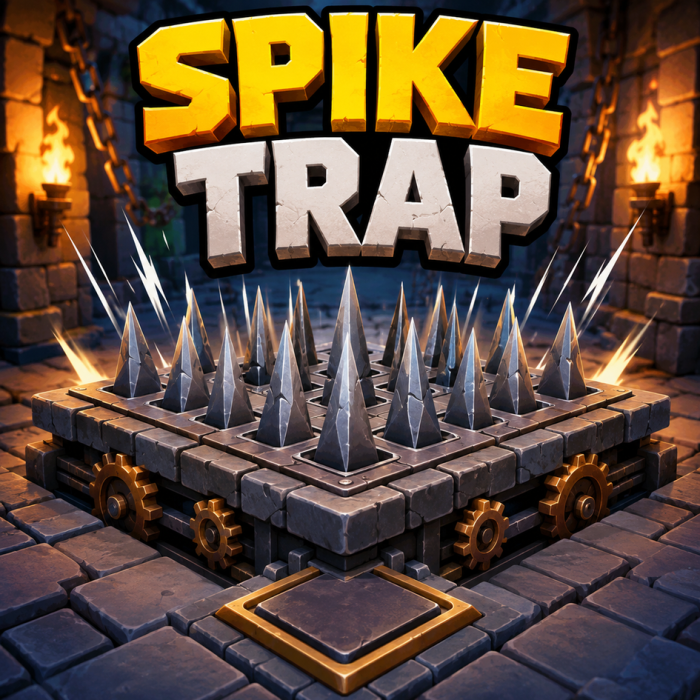 Spike Trap (Obby Hazard / Damage Spikes) preview 1