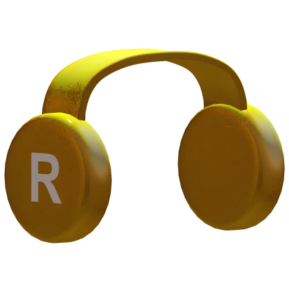 Shiny Gold Headphones | Roblox Item - Rolimon's