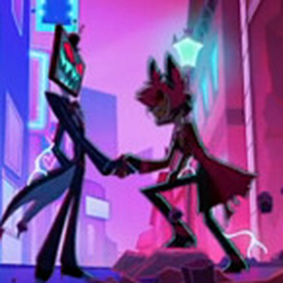 Alastor and Vox road trip (NOT DONE YET)