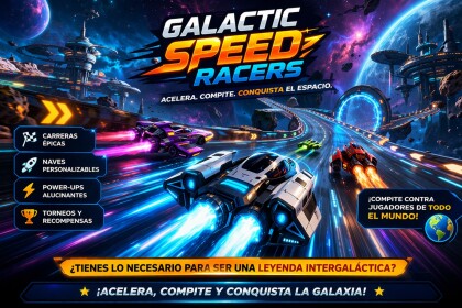 Galactic Speed Racers! ✨🚀