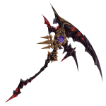Obsidian Ruby Scythe