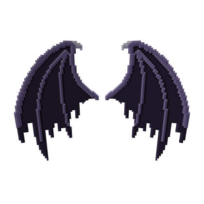 8-Bit Halloween Bat Wings