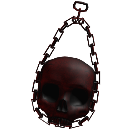 Red Grunge Skull Waist Chain [Right] Roblox item