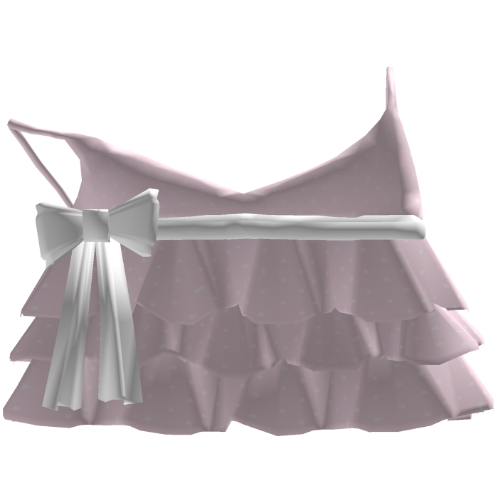♡ pink & white summer ruffled kawaii cute tank top