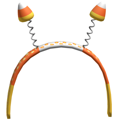 halloween white candy corn headband