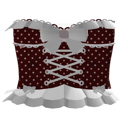 corset red and white polkadot thumbnail