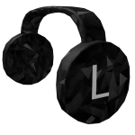 Black Sparkle Time Clockwork Headphones