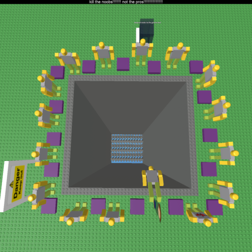 Push Noobs into a Grinder!