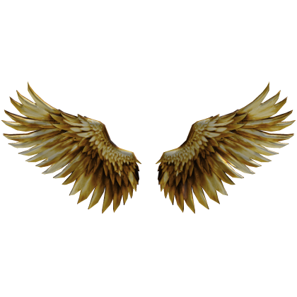 Gold Angel Wings