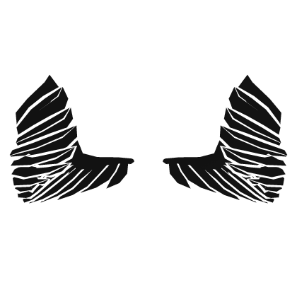 Cartoony White Wings Roblox item