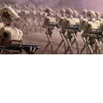 The Droid army of the separatists