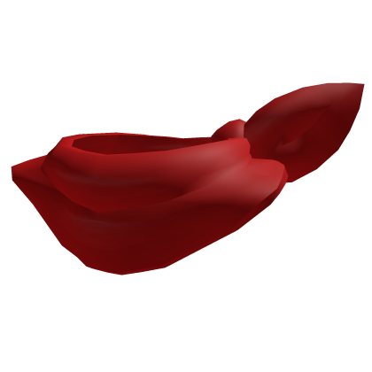 Red Bulky Goofy Scarf