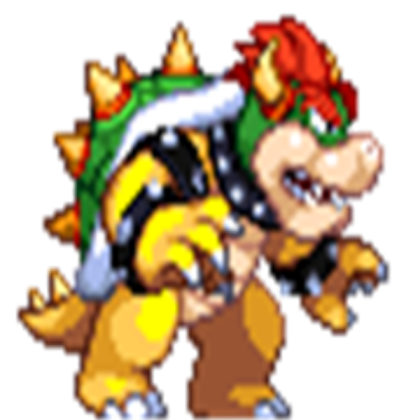 Pixel-ish Bowser Roblox decal
