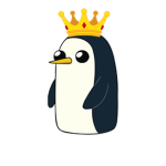 Royal Penguins From the Ice Kingdom