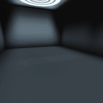 Just a grey room with  lights