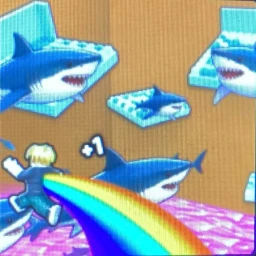 +1 speed shark escape  icon