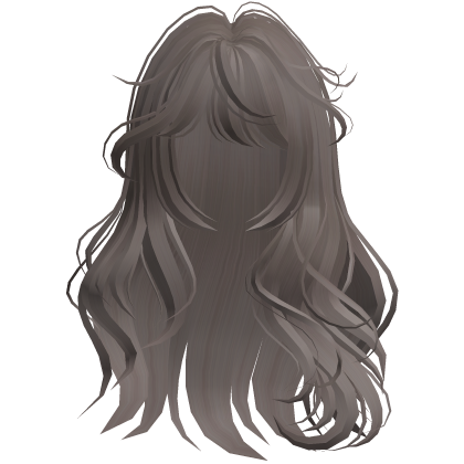 Ash Brown Lush Wavy Anime Hair 