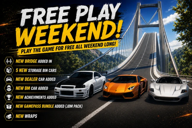FREE PLAY WEEKEND