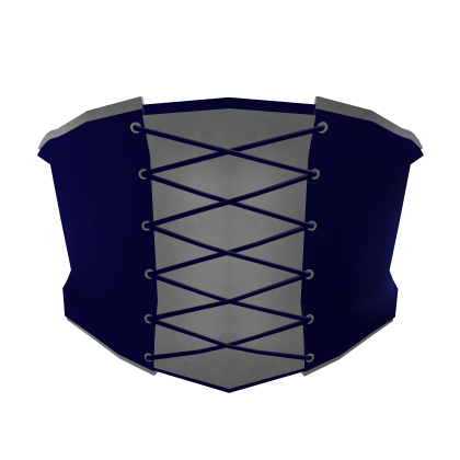 🎭 Jester's Corset - Blue & Silver [2.0]